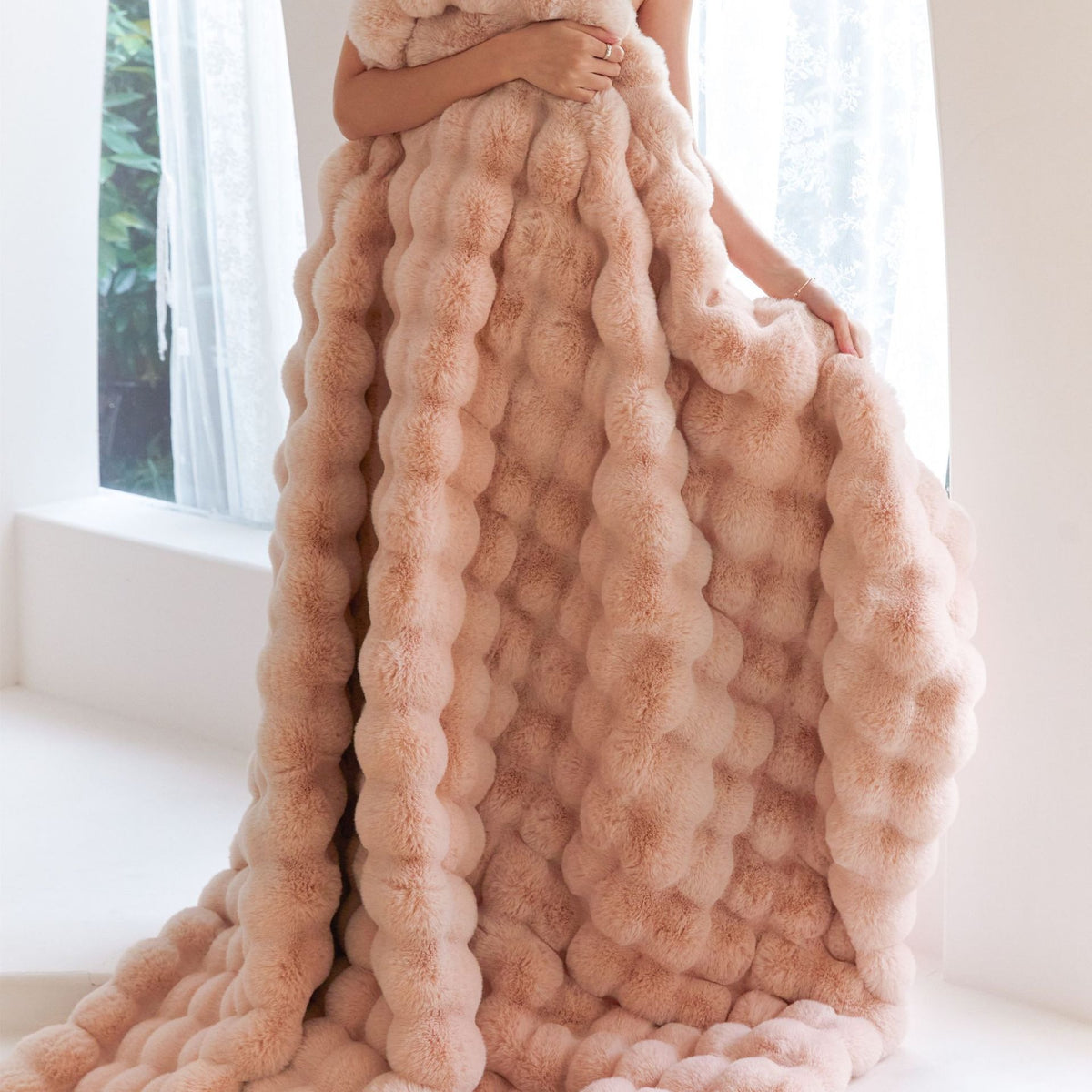 Double Sided Sofa Blanket – Thick & Cozy Home Cover