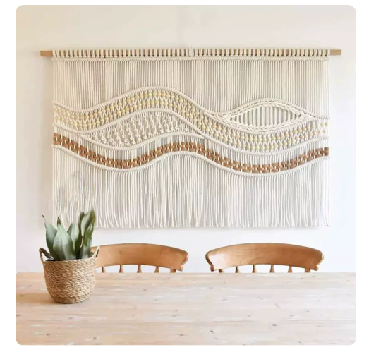 Weaving tapestry living room sofa background cloth decoration