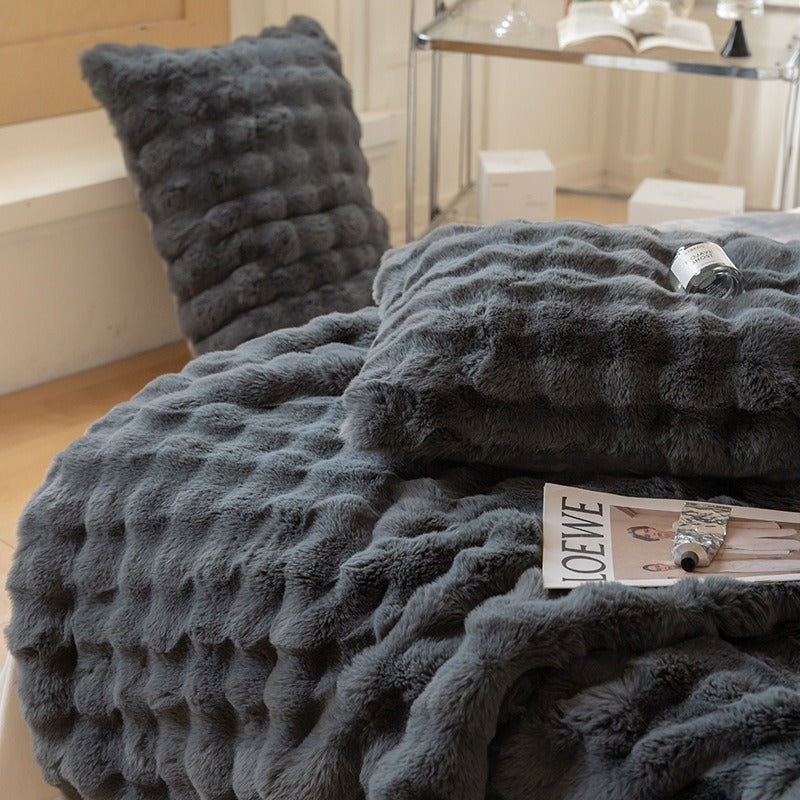 Double Sided Sofa Blanket – Thick & Cozy Home Cover