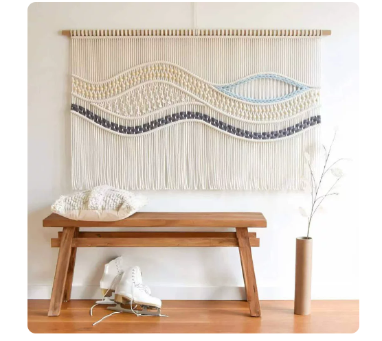 Weaving tapestry living room sofa background cloth decoration